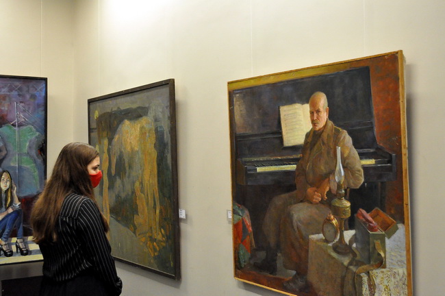 Открытие выставки факультета живописи 7