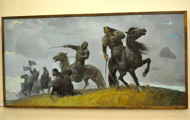 Открытие выставки факультета живописи 8