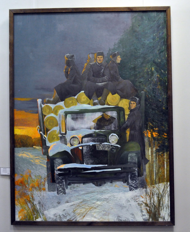 Открытие выставки факультета живописи 9