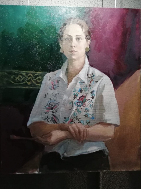 Выставка студентов факультета живописи 1