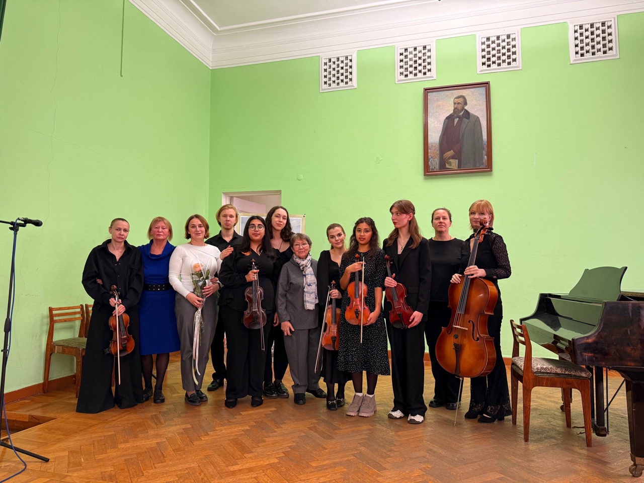 Студенты кафедры оркестровых инструментов выступили в библиотеке им. Никитина Студенты кафедры оркестровых инструментов выступили в библиотеке им. Никитина