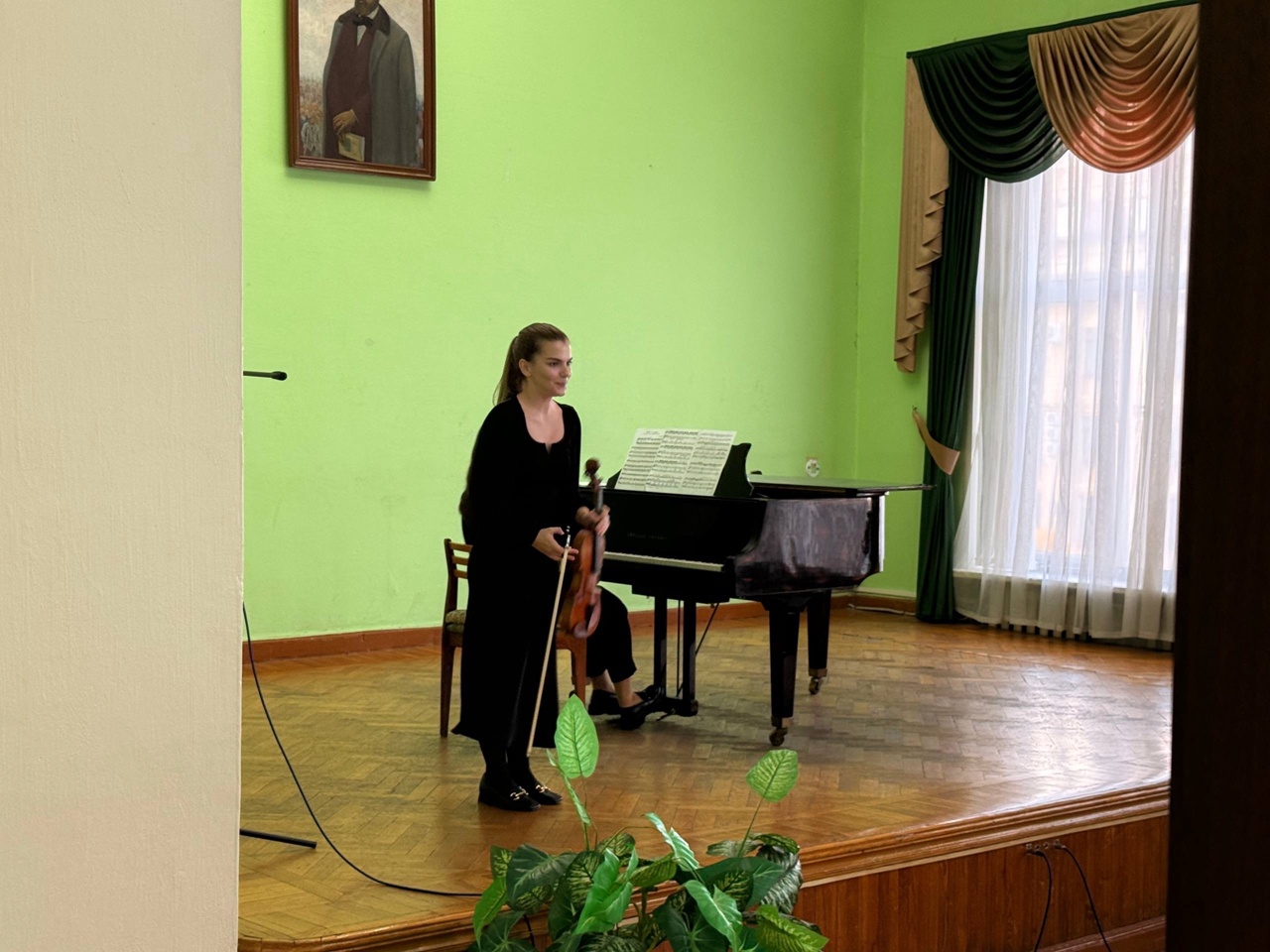 Студенты кафедры оркестровых инструментов выступили в библиотеке им. Никитина Студенты кафедры оркестровых инструментов выступили в библиотеке им. Никитина