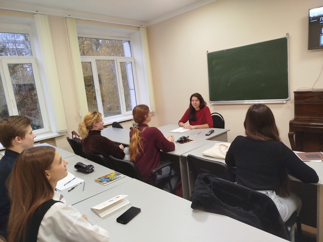 Д. Б. Бегович провела семинар на тему "И. С. Бах. Проблемы интерпретации клавирных сочинений"