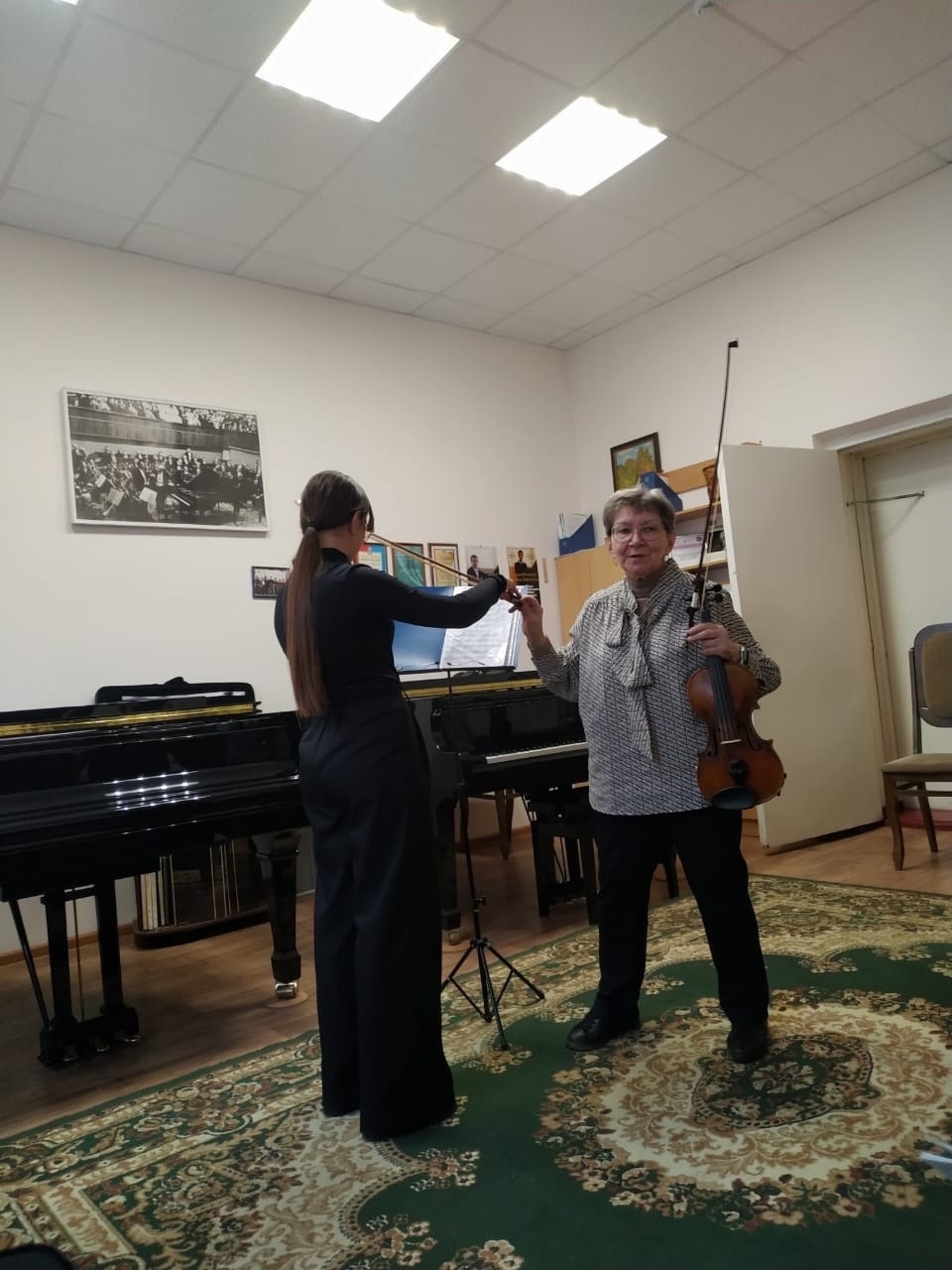 состоялись мастер-классы профессора Ивановой С. С.