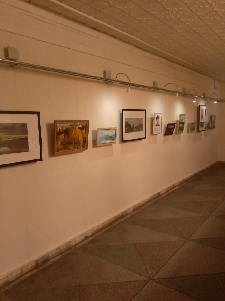 выставка этюдов студента 3 курса факультета живописи Даниила Пищугина.