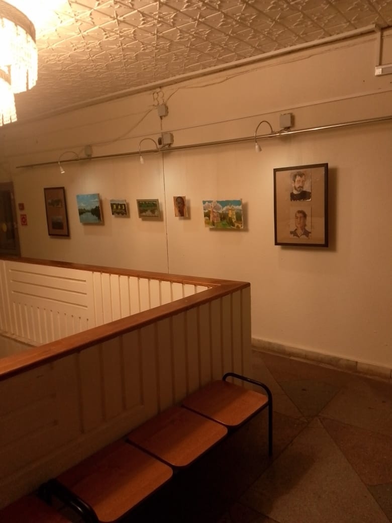 выставка этюдов студента 3 курса факультета живописи Даниила Пищугина.