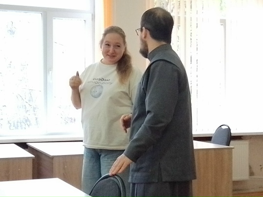 Состоялась встреча-беседа с иереем В.В. Тарасовым