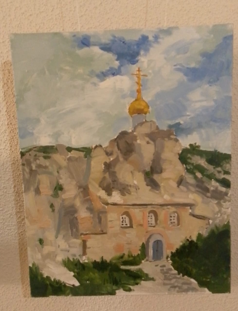 выставка этюдов студента 3 курса факультета живописи Даниила Пищугина.