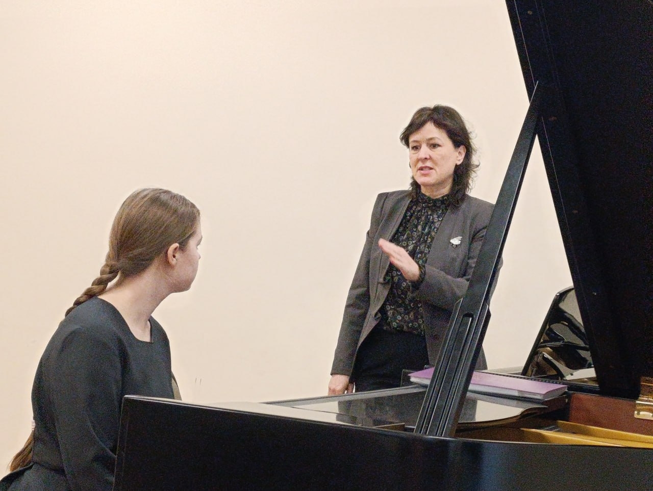 В ОГИИ им. Ростроповичей прошел мастер-класс профессора О.А. Калашниковой.