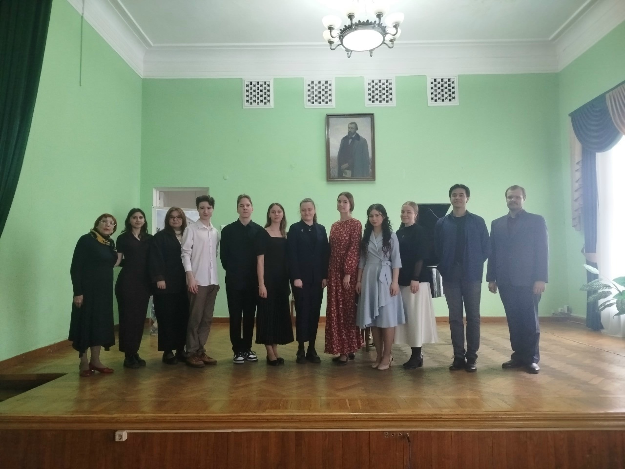 прошёл концерт кафедры педагогики, методики и ОКФ и кафедры специального фортепиано.