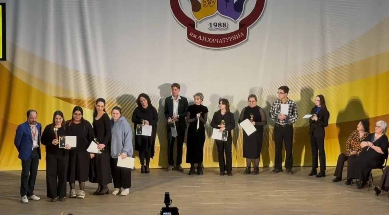 Поздравляем студентов кафедры оркестровых инструментов с успешным участием в Международном фестивале-конкурсе искусств им. А.И. Хачатуряна в Нижнем Новгороде!