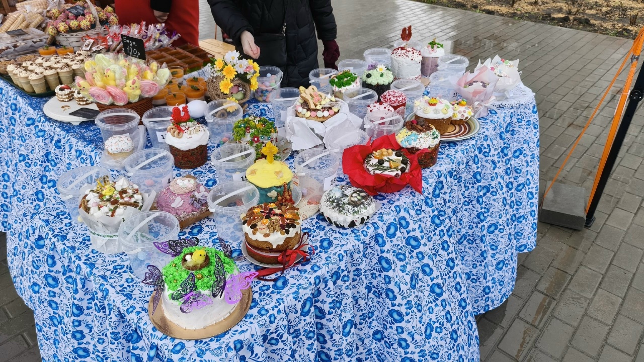 концерт-лекцию "Пасха на Руси!" на Благотворительной ярмарке