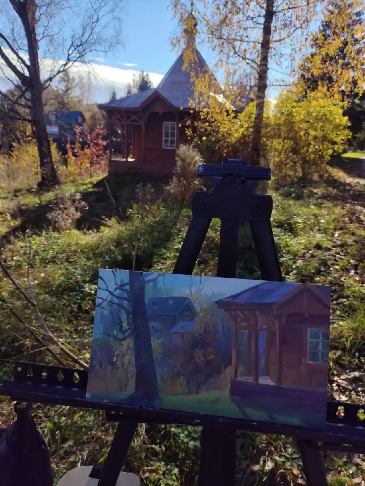 Осенний пленэр в Вышнем Волочке